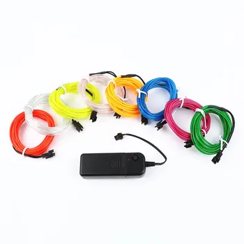 1 m /2 m /3 m /4 m /5 m 3V luminescent EL wire rope tape flexible neon light LED neon light shoes clothing car cable strip
1 m /2 m /3 m /4 m /5 m 3V luminescent EL wire rope tape flexible neon light LED neon light shoes clothing car cable strip