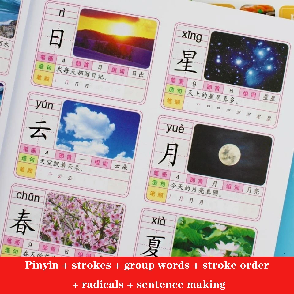 Wordtextbook 3000 Basics Chinese Zi Chinese Books Learn Chinese First Grade Teaching Material Chinese Characters Picture Book
Wordtextbook 3000 Basics Chinese Zi Chinese Books Learn Chinese First Grade Teaching Material Chinese Characters Picture Book