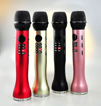 L-598 Wireless Microphone Handheld Karaoke Bluetooth Speaker Led Display Sn Tf Card Singing Recorder Sing Anywhere Anytime
L-598 Wireless Microphone Handheld Karaoke Bluetooth Speaker Led Display Sn Tf Card Singing Recorder Sing Anywhere Anytime