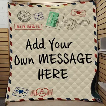 SOFTBATFY Personalized Custom Name Message Text Quilt for Daughter Son Mom Dad Handwriting Letter Postage Stamp Envelope
SOFTBATFY Personalized Custom Name Message Text Quilt for Daughter Son Mom Dad Handwriting Letter Postage Stamp Envelope