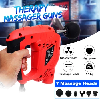 Fitness Deep Muscle Massage Guns Handheld Percussive Vibration Therapy Tissue Massager Electric foot Massage Body Relief Pain
Fitness Deep Muscle Massage Guns Handheld Percussive Vibration Therapy Tissue Massager Electric foot Massage Body Relief Pain