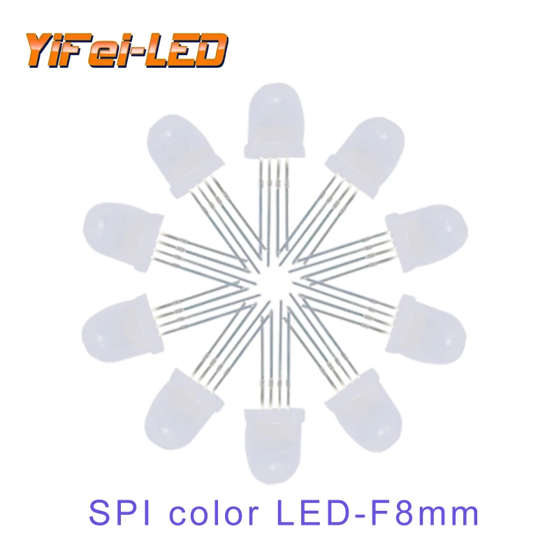 DC5V 5mm 8mm Round RGB Full Color Neon Pixel IC F5 F8 RGB Led Beads Arduino Frosted Led Chips Like WS2811 WS2812 WS2812B
DC5V 5mm 8mm Round RGB Full Color Neon Pixel IC F5 F8 RGB Led Beads Arduino Frosted Led Chips Like WS2811 WS2812 WS2812B