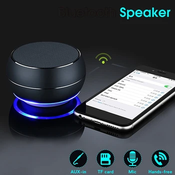 Portable Mini Outdoors Speaker Wireless bluetooth Speaker Hands-free TF Card Subwoofer Smartphone PC Laptop Computer Speaker
Portable Mini Outdoors Speaker Wireless bluetooth Speaker Hands-free TF Card Subwoofer Smartphone PC Laptop Computer Speaker