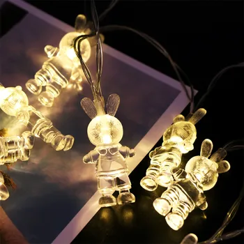 Led Easter Bunny Lamp String Decorative Lights Led Easter Bunny Lamp String Rabbit String Lights Easter Party Decoration
Led Easter Bunny Lamp String Decorative Lights Led Easter Bunny Lamp String Rabbit String Lights Easter Party Decoration