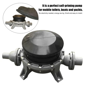 Self Priming Manual Bilge Pump Energy Saving Foot Press Small Boat Easy Install Yacht Wash Basin Marine Portable RV Toilet 
Self Priming Manual Bilge Pump Energy Saving Foot Press Small Boat Easy Install Yacht Wash Basin Marine Portable RV Toilet