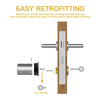 Airbnk M530SGB Smart Home For Tuya Zigbee Smart Controller Keyless Cylinder Door Lock Tuya Doorlock Cerradura Inteligente 
Airbnk M530SGB Smart Home For Tuya Zigbee Smart Controller Keyless Cylinder Door Lock Tuya Doorlock Cerradura Inteligente