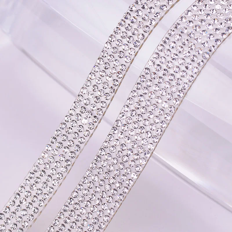 JUNAO-5-Yard-Clear-Crystal-Hot-Fix-Rhinestones-Trim-Glass-Crystal-Mesh-Hotfix-AB-Strass-Applique (1)