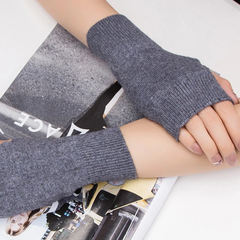 Unisex Winter Warm Half Finger Touch Screen Wool Knit Gloves For Women Cashmere Short Elastic Fingerless Student Writing Mitten
Unisex Winter Warm Half Finger Touch Screen Wool Knit Gloves For Women Cashmere Short Elastic Fingerless Student Writing Mitten