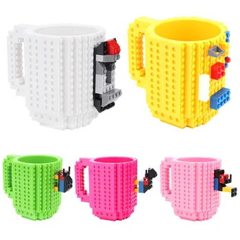 Coffee Mug Build-On Brick Mug Type Building Blocks Cup DIY Block Puzzle Mug Drinkware Drinking Mug 10 Colors Kids Toy
Coffee Mug Build-On Brick Mug Type Building Blocks Cup DIY Block Puzzle Mug Drinkware Drinking Mug 10 Colors Kids Toy