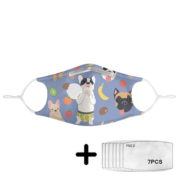 Kawaii Cartoon Bulldog Print Women Mouth Masks with PM2.5 Filters Adults Breathing Valve Mask on Face Nose Protective Mascara
Kawaii Cartoon Bulldog Print Women Mouth Masks with PM2.5 Filters Adults Breathing Valve Mask on Face Nose Protective Mascara