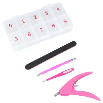 5pcs Manicure Tools Transparent Fake Nails Simple Durable Useful Manicure Fake Nails Tools With 500pcs Fake Nails For Home
5pcs Manicure Tools Transparent Fake Nails Simple Durable Useful Manicure Fake Nails Tools With 500pcs Fake Nails For Home