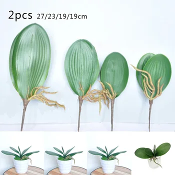 2pcs Artificial Plants Real Touch Phalaenopsis Leaf Decorative Flowers Fake Simulation Decor Plant New
2pcs Artificial Plants Real Touch Phalaenopsis Leaf Decorative Flowers Fake Simulation Decor Plant New