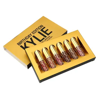 6 in 1 Fashion Women Lip Gloss Set 6 color Lipstick Long Lasting Liquid Lipstick Kilie Lip Glosscolor Moisturizer Lipgloss
6 in 1 Fashion Women Lip Gloss Set 6 color Lipstick Long Lasting Liquid Lipstick Kilie Lip Glosscolor Moisturizer Lipgloss