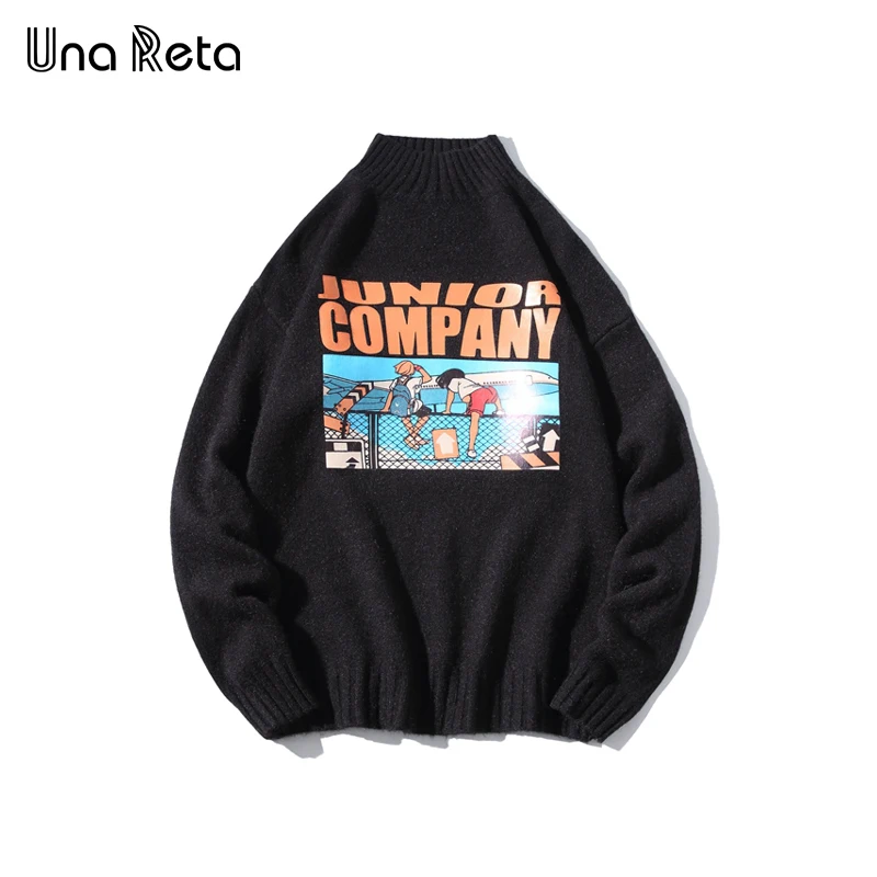 Una Reta Turtleneck Men Sweater New Autumn Winter Print Lover Pullover Men's Sweater Pull Homme Casual Loose Sweater Men
Una Reta Turtleneck Men Sweater New Autumn Winter Print Lover Pullover Men's Sweater Pull Homme Casual Loose Sweater Men