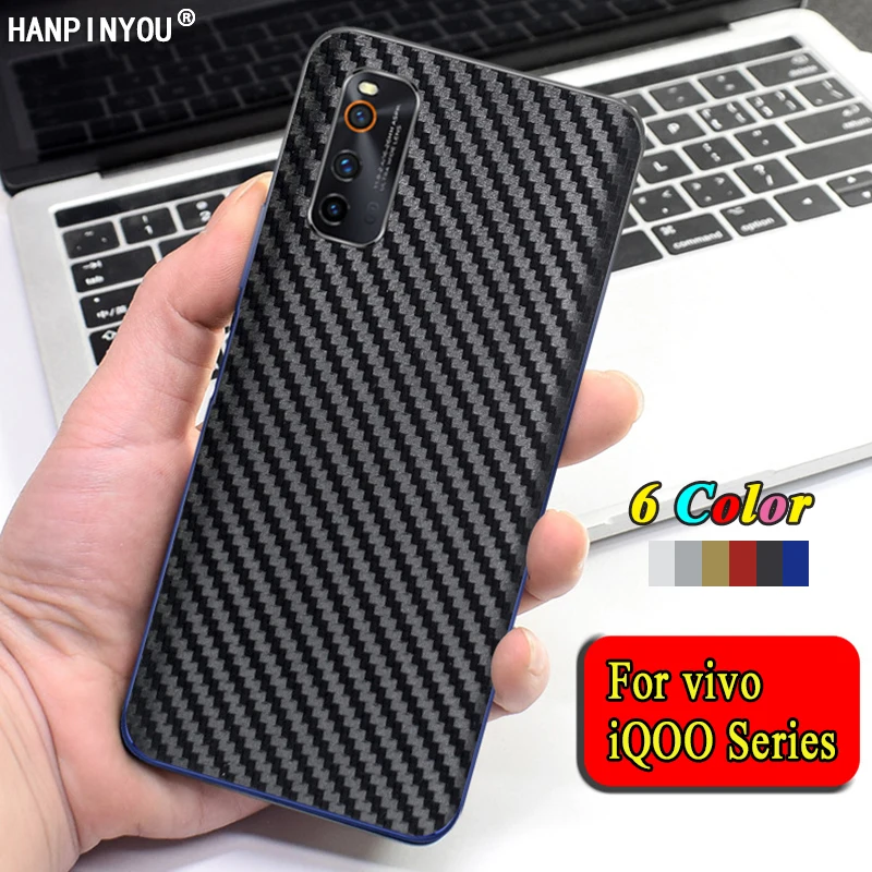 Защитная 3d-наклейка для vivo iQOO Neo3 Z1 Neo 3 Pro задняя и крышка из углеродного волокна