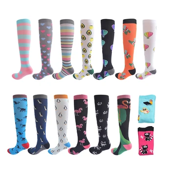 HUAYASX Sport Compression Stockings Pattern Stripes Dots Plant Fruits Animals Balloon Flamingo Monkey Pressure Compress Socks
HUAYASX Sport Compression Stockings Pattern Stripes Dots Plant Fruits Animals Balloon Flamingo Monkey Pressure Compress Socks