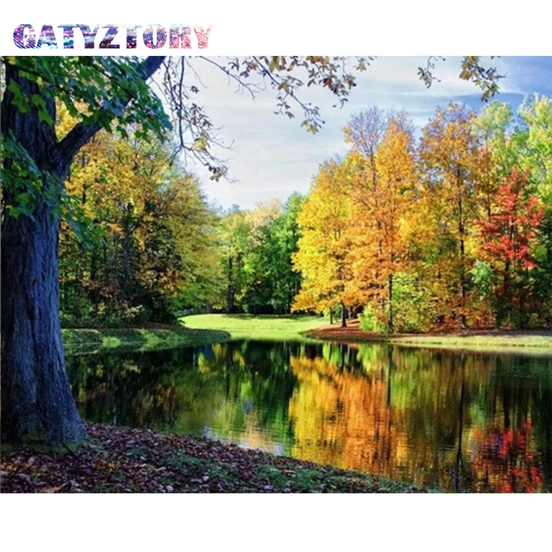 GATYZTORY Diamond Painting Full Square Diamond Embroidery Pictures Of Rhinestones Sale Landscape Beaded Art 5D Cross Stitch Kit
GATYZTORY Diamond Painting Full Square Diamond Embroidery Pictures Of Rhinestones Sale Landscape Beaded Art 5D Cross Stitch Kit