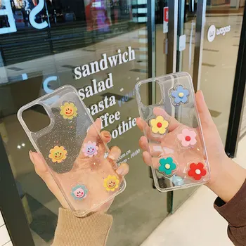 3D Chrysanthemum Flowers Glitter Phone Case For iPhone 11 Pro Max 7 8Plus XS XR XS Max Transparent Bling Soft TPU Silicone case
3D Chrysanthemum Flowers Glitter Phone Case For iPhone 11 Pro Max 7 8Plus XS XR XS Max Transparent Bling Soft TPU Silicone case