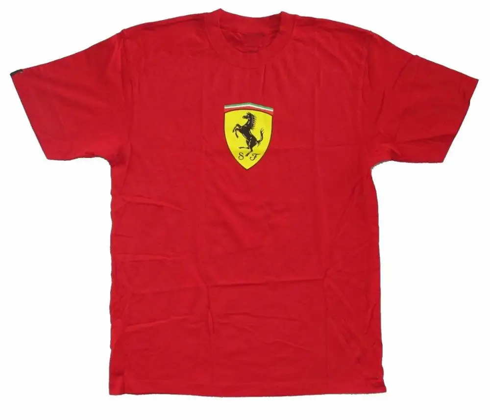 "Classic" Sf Shield Logo Red Adult T-Shirt Brand New Official F1 Unisex Racing Tee Size S-3Xl
"Classic" Sf Shield Logo Red Adult T-Shirt Brand New Official F1 Unisex Racing Tee Size S-3Xl