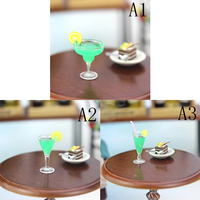 1Pc Mini Resin Cocktail Cup Simulation Drink Glass Model Toy Doll House Decoration 1/12 Scale Dollhouse Miniature Accessories
1Pc Mini Resin Cocktail Cup Simulation Drink Glass Model Toy Doll House Decoration 1/12 Scale Dollhouse Miniature Accessories