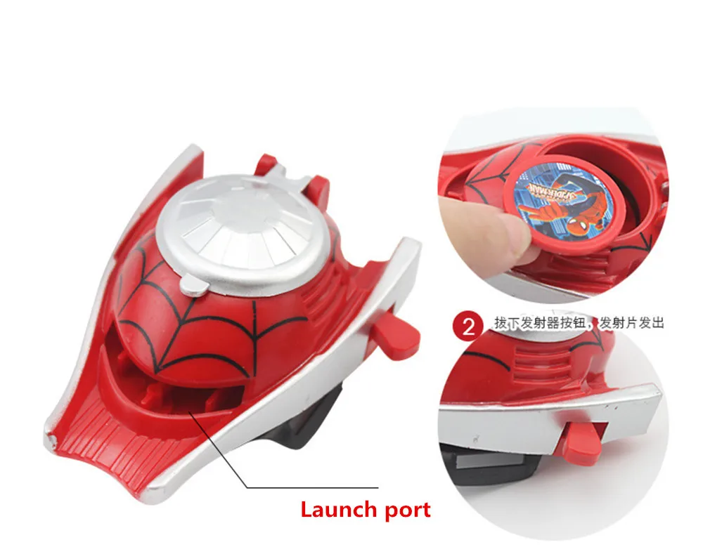 Marvel Avengers 3 SpiderMan Glove Action Figure Launcher Toy Kids Suitable Cosplay Costume Come With Retail Box