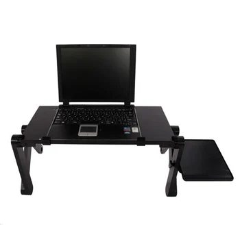 Multifunction Foldable Laptop Desk Aluminum Alloy Notebook Tablet PC Adjustable Bed Table with Mouse Panel
Multifunction Foldable Laptop Desk Aluminum Alloy Notebook Tablet PC Adjustable Bed Table with Mouse Panel