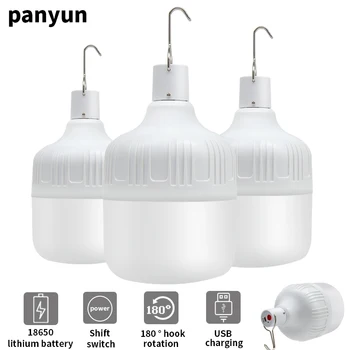 panyunLED lamp rechargeable LED bulb lamp rechargeable portable emergency night market lamp outdoor camping
panyunLED lamp rechargeable LED bulb lamp rechargeable portable emergency night market lamp outdoor camping