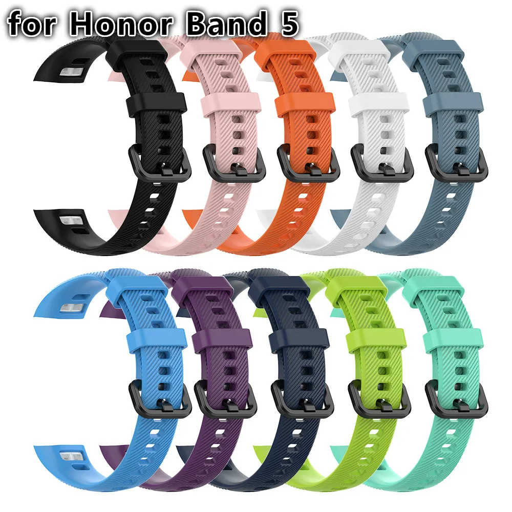 Silicone Wrist Strap for Huawei Honor Band 4 5 Smart Band Replacement Strap for Honor Band 5 4 Smart Watch Screen Film
Silicone Wrist Strap for Huawei Honor Band 4 5 Smart Band Replacement Strap for Honor Band 5 4 Smart Watch Screen Film