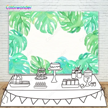 Vinyl green leaves baby shower photography for photo birthday background backdrop photocall
Vinyl green leaves baby shower photography for photo birthday background backdrop photocall