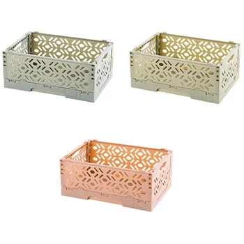 3PC Household Plastic Hamper Foldable Stackable Desktop Storage Basket for Bathroom and Bedroom
3PC Household Plastic Hamper Foldable Stackable Desktop Storage Basket for Bathroom and Bedroom