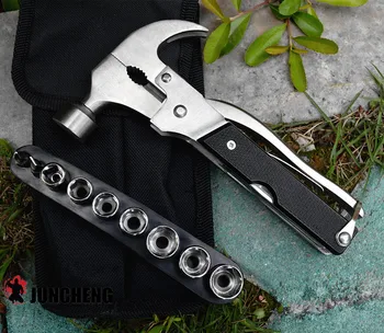 Multifunctional combination tool with sleeve safety hammer lifesaving hammer axe broken window survival camping equipment
Multifunctional combination tool with sleeve safety hammer lifesaving hammer axe broken window survival camping equipment