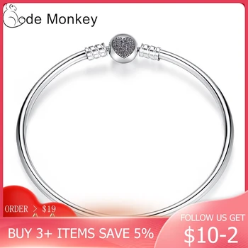 CodeMonkey Authentic 100% 925 Sterling Silver Snake Chain Heart Bangle & Bracelet Luxury Jewelry CMC904
CodeMonkey Authentic 100% 925 Sterling Silver Snake Chain Heart Bangle & Bracelet Luxury Jewelry CMC904