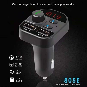 Vehicle-mounted BT Hands-free Phone FM Transmitter Car MP3 Plug-in Card Lossless Dual USB Car Accessories
Vehicle-mounted BT Hands-free Phone FM Transmitter Car MP3 Plug-in Card Lossless Dual USB Car Accessories