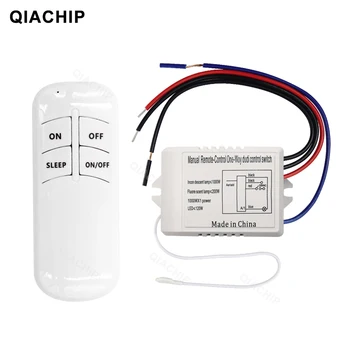 QIACHIP 1 Way AC 220 V RF Remote For Light Bulb Digital Wireless Remote Control Switch ON/OFF Ceiling Fan Panel Control Switch
QIACHIP 1 Way AC 220 V RF Remote For Light Bulb Digital Wireless Remote Control Switch ON/OFF Ceiling Fan Panel Control Switch
