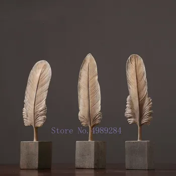 Creative Resin Feather Nordic Style Modern Decorative Ornaments Feather Sculpture Home Desktop Decorative Accessories
Creative Resin Feather Nordic Style Modern Decorative Ornaments Feather Sculpture Home Desktop Decorative Accessories