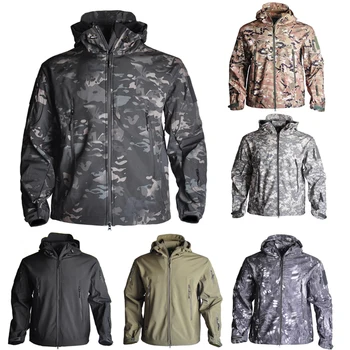 Hiking Army Jackets Men Military Camping Tactical Jacket Winter Shark Skin SoftShell Waterproof Jacket Windbreaker Hunt Clothes
Hiking Army Jackets Men Military Camping Tactical Jacket Winter Shark Skin SoftShell Waterproof Jacket Windbreaker Hunt Clothes