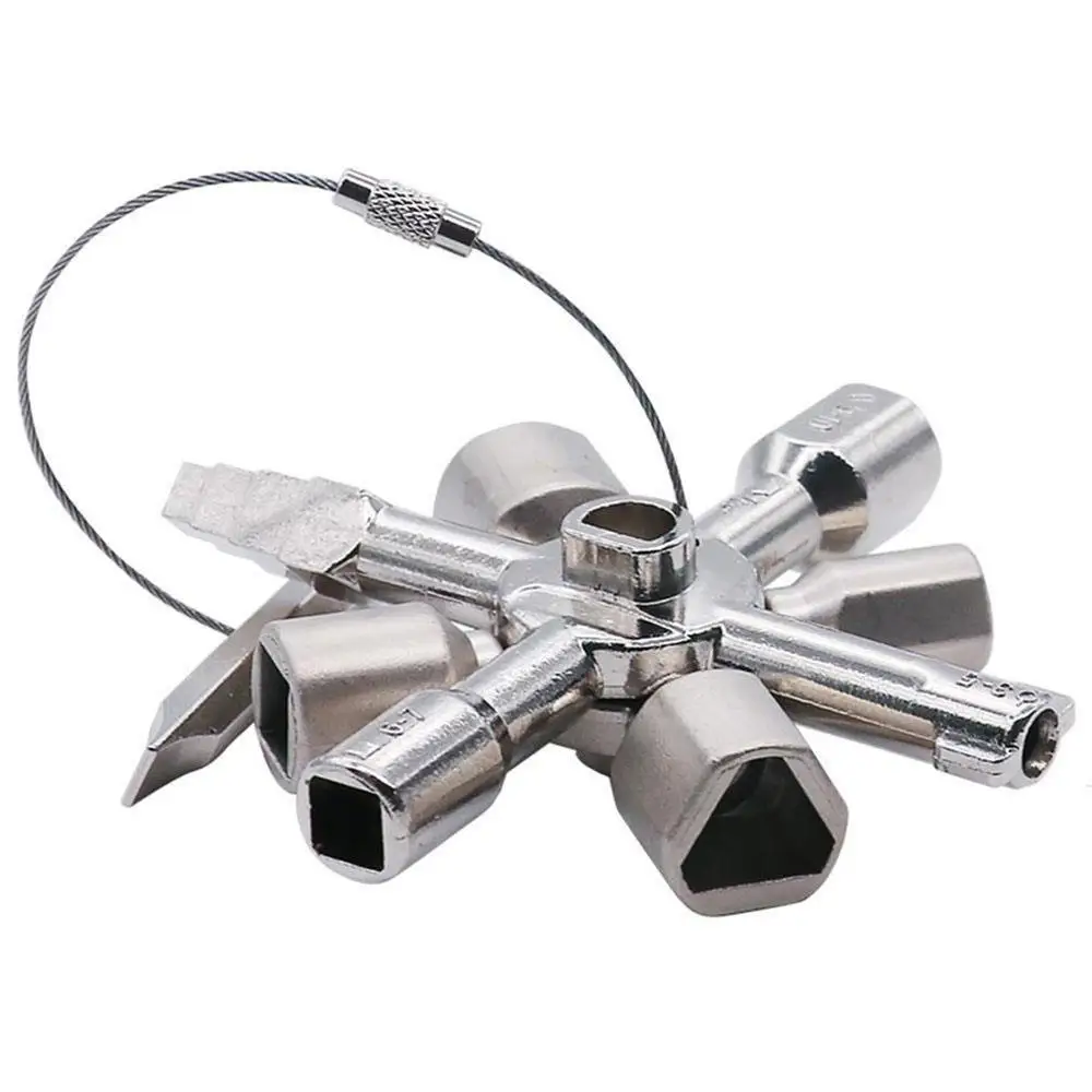 Multifunctional Marine Tools Key Universal Control Cabinet Key Torque Wrenches Cross Key Train Door Key Tools
Multifunctional Marine Tools Key Universal Control Cabinet Key Torque Wrenches Cross Key Train Door Key Tools