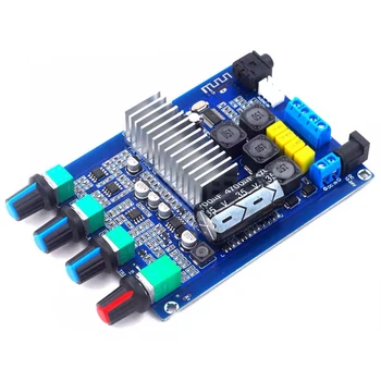 2*50W TPA3116 Bluetooth HIFI Digital Power Subwoofer Amplifier Board Class D 2.0 Channel TPA3116D2 Aduio Stereo equalizer Amp
2*50W TPA3116 Bluetooth HIFI Digital Power Subwoofer Amplifier Board Class D 2.0 Channel TPA3116D2 Aduio Stereo equalizer Amp