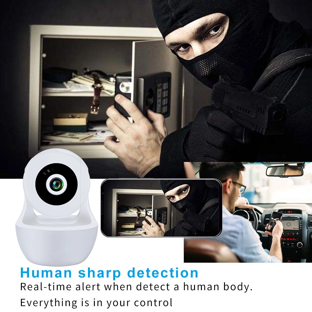 4K Wifi беспроводная домашняя ip-камера безопасности 2.0MP ИК-сеть CCTV камера наблюдения