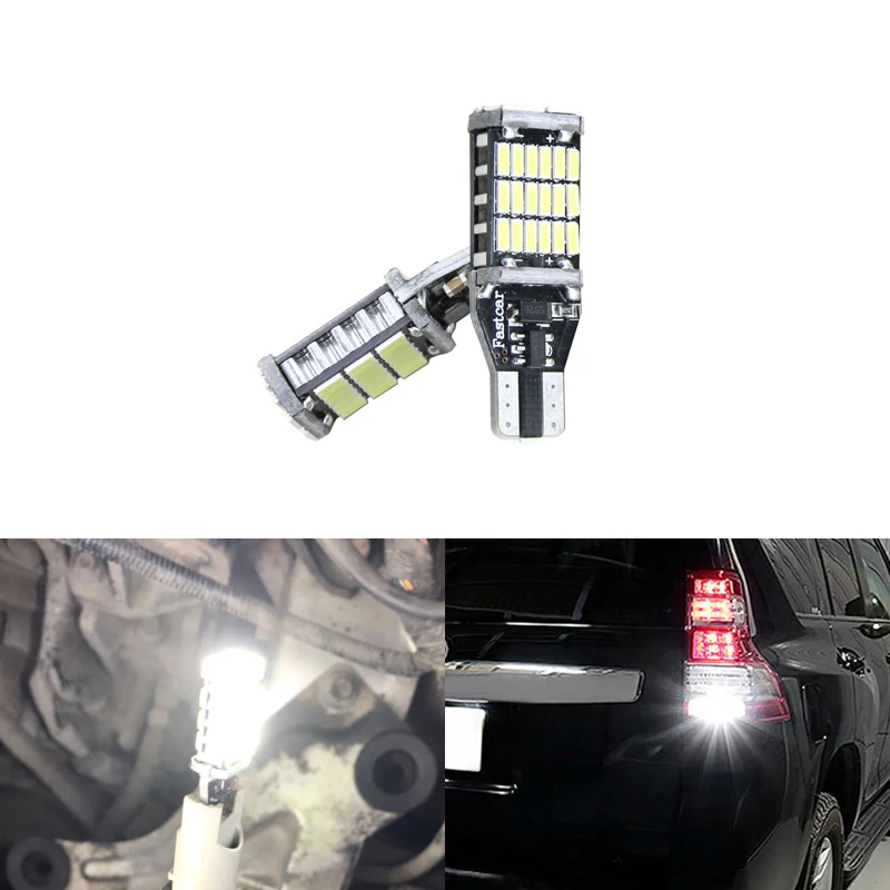 For Toyota Land Cruiser Prado 150 2014 2015 2016 2017 2x CANbus T15 W16W 4014-SMD Led Backup Reverse White Light Lamp
For Toyota Land Cruiser Prado 150 2014 2015 2016 2017 2x CANbus T15 W16W 4014-SMD Led Backup Reverse White Light Lamp