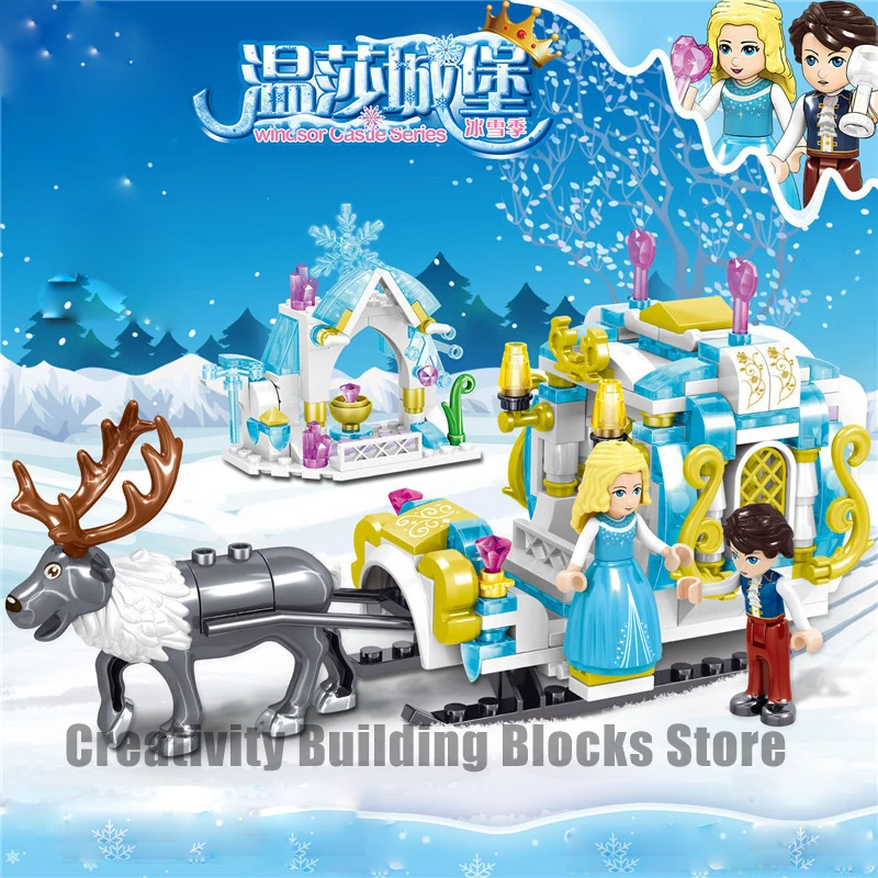 2020 New Disney Ice and snow Princess Series The royal elk sleigh Model Building Block boy Girl Toy Birthday Gift
2020 New Disney Ice and snow Princess Series The royal elk sleigh Model Building Block boy Girl Toy Birthday Gift