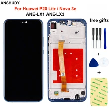 Ensemble écran tactile LCD avec châssis, pour HUAWEI P20 Lite ANE-LX1 ANE-LX3 Huawei Nova 3e, Original=