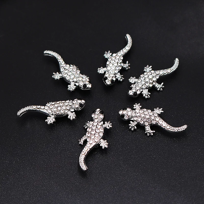 6pcs Silver Plated Handmade Rhinestone 3D Giant Salamander Pendant DIY Charm Earrings Bracelet Jewelry Crafts Metal Accessories
6pcs Silver Plated Handmade Rhinestone 3D Giant Salamander Pendant DIY Charm Earrings Bracelet Jewelry Crafts Metal Accessories