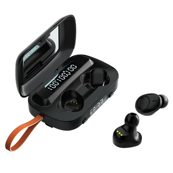 TWS Wireless Bluetooth 5.0 Sport Earphones LED Power Display Waterproof HIFI Sport Earphones with Flashlight Clock Mirror 
TWS Wireless Bluetooth 5.0 Sport Earphones LED Power Display Waterproof HIFI Sport Earphones with Flashlight Clock Mirror