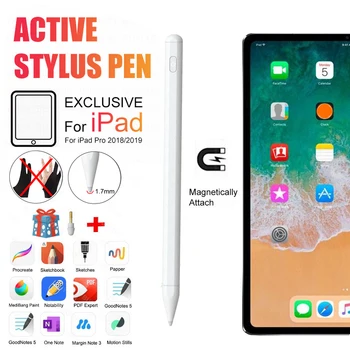For Stylus iPad Pencil For iPad Pro 11 12.9 2020 10.2 2019 9.7 2018 Air 3 mini 5 Palm Rejection Smart Touch Pen
For Stylus iPad Pencil For iPad Pro 11 12.9 2020 10.2 2019 9.7 2018 Air 3 mini 5 Palm Rejection Smart Touch Pen