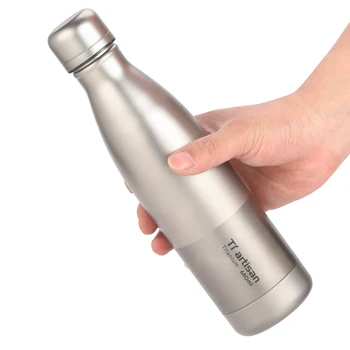 550ml 680ml Titanium Water Bottle Leak Proof Sport Titanium Coke Bottle Polished Cola Bottle Outdoor Camping Drink Accessories 
550ml 680ml Titanium Water Bottle Leak Proof Sport Titanium Coke Bottle Polished Cola Bottle Outdoor Camping Drink Accessories