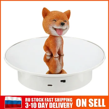 Jewelry Display Stand Motorized Rotary 20cm Electric Rotating Turntable Model display Stand Base USB/Battery Powered
Jewelry Display Stand Motorized Rotary 20cm Electric Rotating Turntable Model display Stand Base USB/Battery Powered