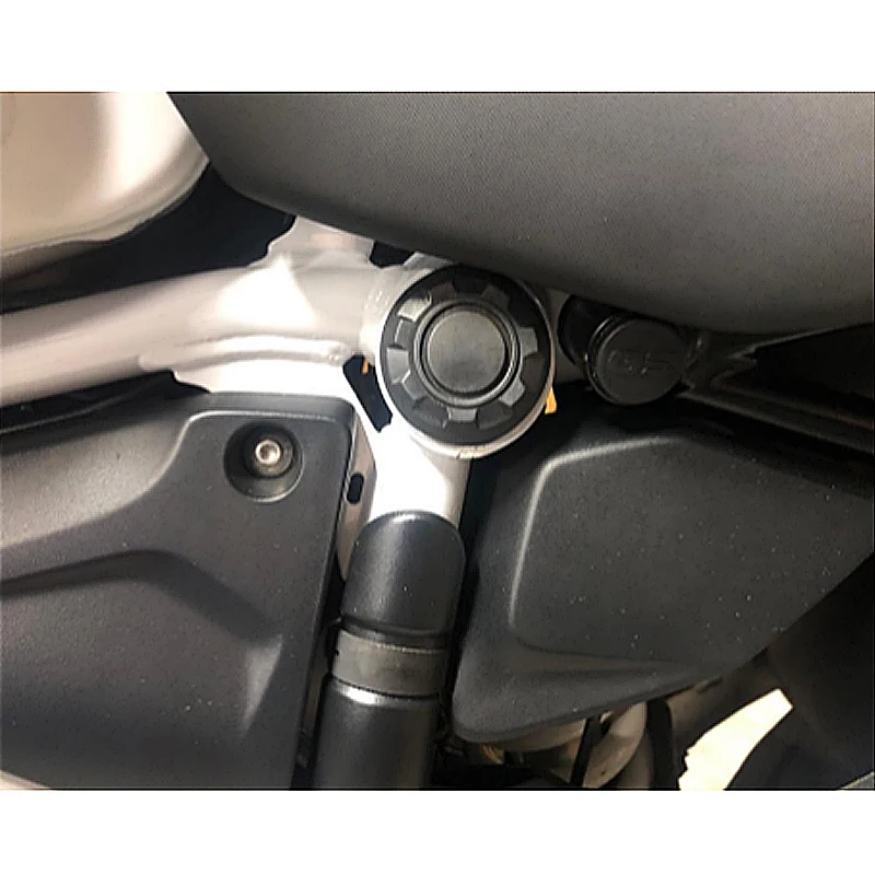 Motorcycle Accessories Frame Hole Prevent dust Cover Caps Decorative Frame Cap For BMW R1200GS LC R1200 GS 1200 adventure 14-186
