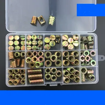 Hammer head / inner and outer teeth with / without connection through / zinc alloy furniture link nut embedded M6M8 mixed suit
Hammer head / inner and outer teeth with / without connection through / zinc alloy furniture link nut embedded M6M8 mixed suit