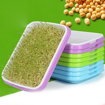 Plastic Nursery Pots Seed Sprouter Tray Double-Layer Soil-Free Wheatgrass Grower Seedling Tray Sprout Plate Hydroponic Tray #8
Plastic Nursery Pots Seed Sprouter Tray Double-Layer Soil-Free Wheatgrass Grower Seedling Tray Sprout Plate Hydroponic Tray #8